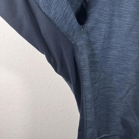 Lululemon T.H.E Short Linerless 11" Heather Allover Iron Blue True Navy | Medium - Picture 5 of 10